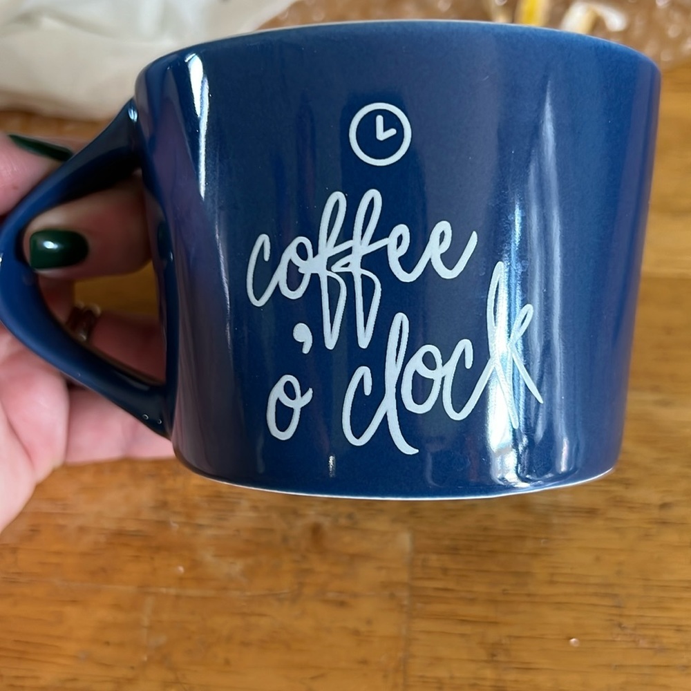 Threshold porcelain mug